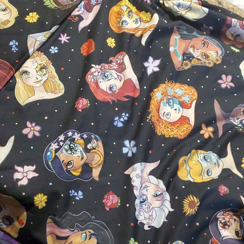 Disney day if the dead princess skirt
